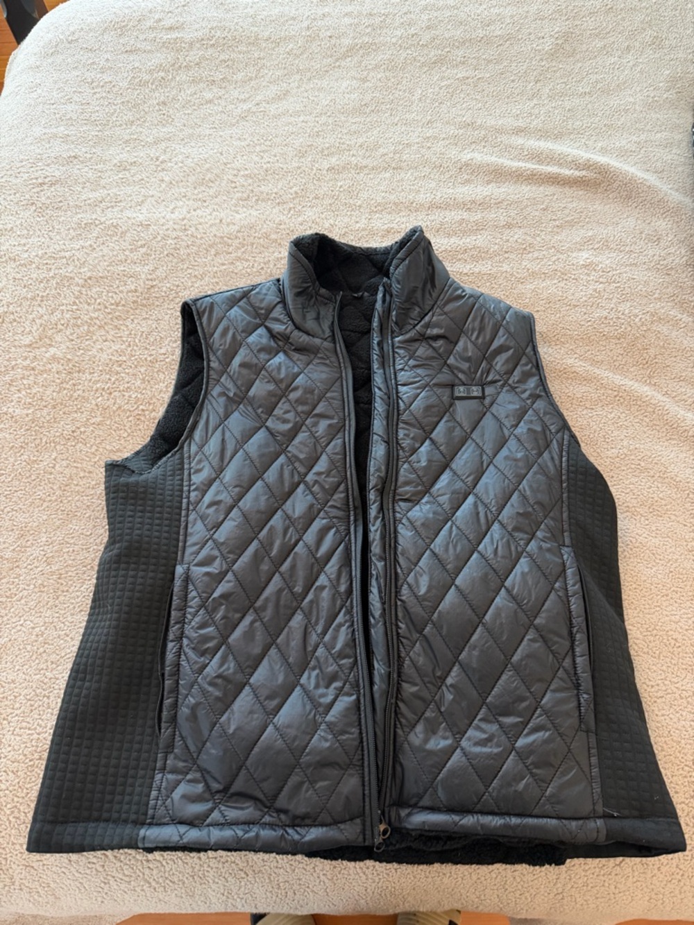 Black Heated Vest Size Medium